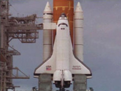 Shuttle Endeavour ready for takeoff
