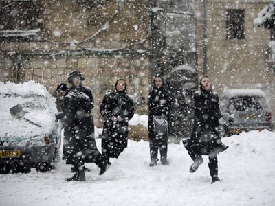 Snow scares: IDF urges avoidance of Golan minefields after worst storms in decades