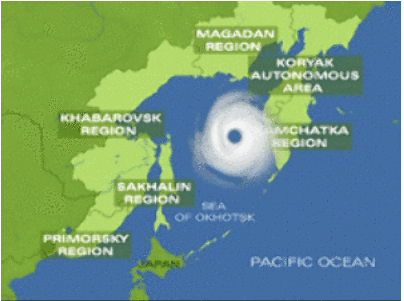 Snowy storm challenges Far-East Kamchatka