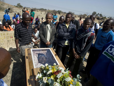 South African miners charged with murder of 34 colleagues killed by police