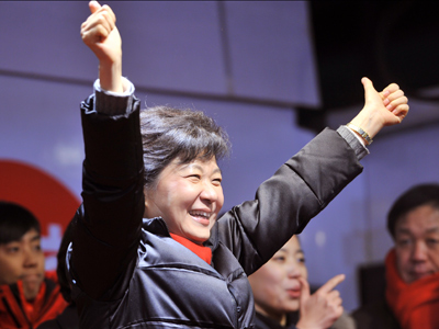 South Korea elects first female president, daughter of ex-dictator