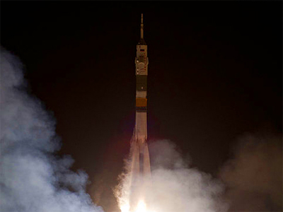 Russian spacecraft successfully docks to the ISS
