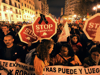 ‘Homicide not suicide’: Spain facing ‘humanitarian’ crisis over evictions