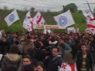 Students demand release of Georgians arrested in Abkhazia