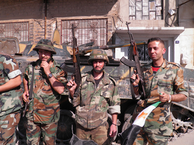 Seize the ceasefire: Syrian rebels bask in new guns