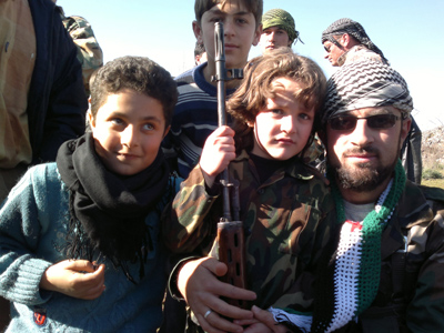 Syrian opposition uses child-soldiers – report