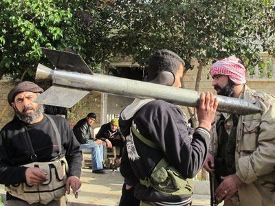 Free Syrian Army claims chemical weapons capability