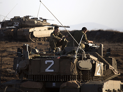 Israel fires 'warning shots' at Syria over Golan Heights mortar strike