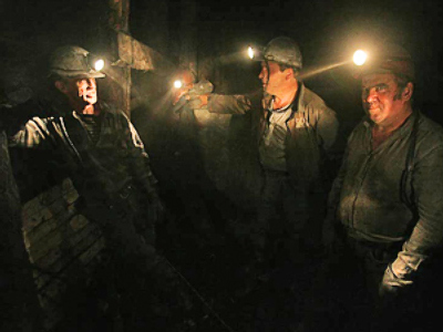 Ten missing after Ukraine mine blast