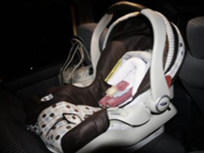 Tragic mum's baby suffocates in car