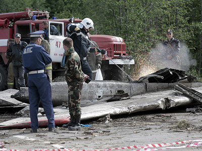 Tu-134 crash survivor reveals horror flight's details