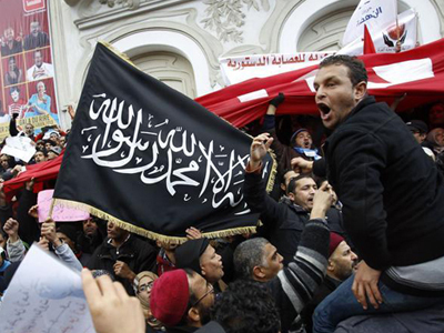 Pro-government rally in Tunisia gathers thousands as crisis grows (PHOTOS)