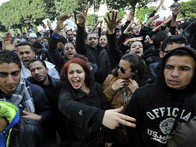 Tunisia mass protests: LIVE UPDATES