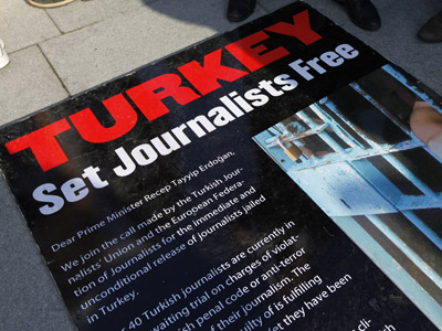 Stop the presses: Turkey tops list of jailed journalists