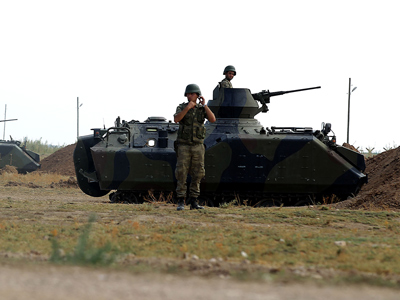 Turkey retaliates at Syria for sixth consecutive day