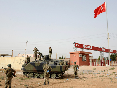 Turkey retaliates at Syria for a fifth day
