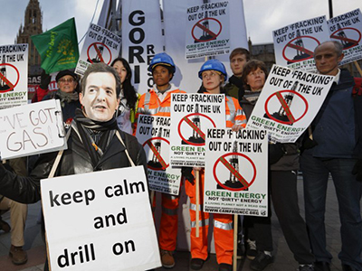 Environmental risk: UK protests over fears of fracking ban lift