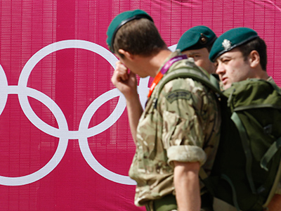 Siege city? Even more troops to guard London 2012