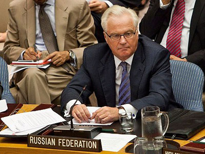Humanitarian aid to Syria must be neutral - Russia's UN ambassador