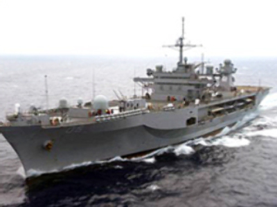 U.S. flagship enters Black Sea