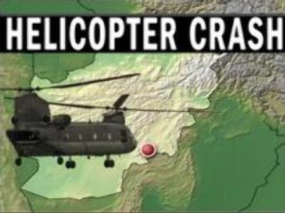 U.S. helicopter crashed in Afghanistan