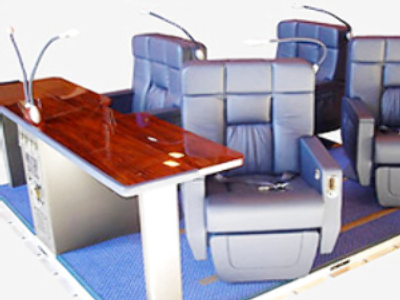 U.S. top brass enjoy flying comforts