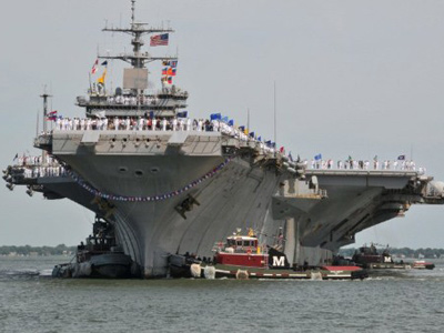 US strike group simulates war with Iran off Florida coast?