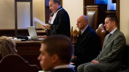 Paolo Gabriele (R), "the agent of the Holy Spirit" (Reuters / Osservatore Romano)