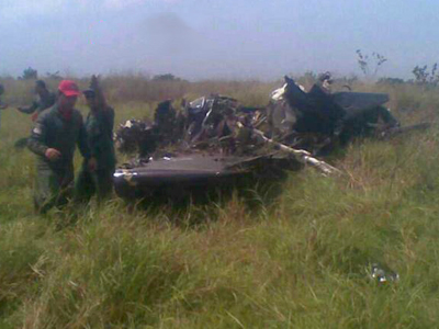 One dead in Venezuelan mid-air air force collision (PHOTOS)