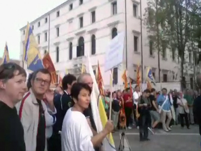 Venetian protesters demand independence from Rome