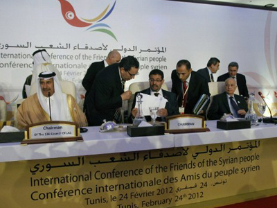 Weapons divide: Arms supply issue splits Friends of Syria