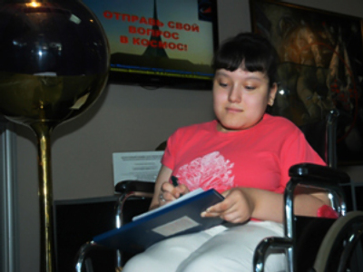 “You don’t need a wheelchair in zero gravity”