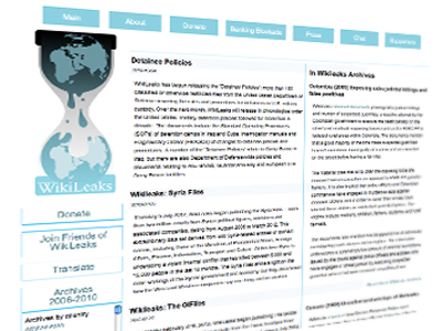 Released: WikiLeaks cash blockade 'ordered' by American 'hard-right'