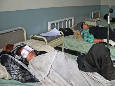NATO strike kills women and girls gathering firewood – Afghan officials (GRAPHIC PHOTOS)