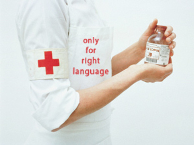 Wrong language means no medical help?