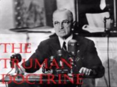 60 years since Truman Doctrine