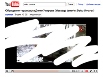 Google removes Russian terrorist’s video from Youtube