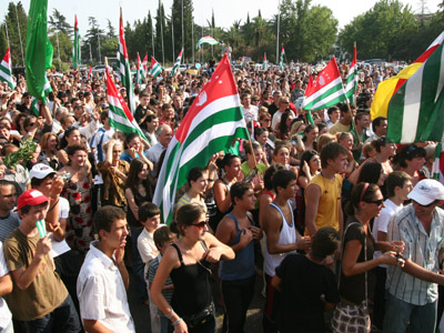 Abkhazia rules out reunion with Georgia