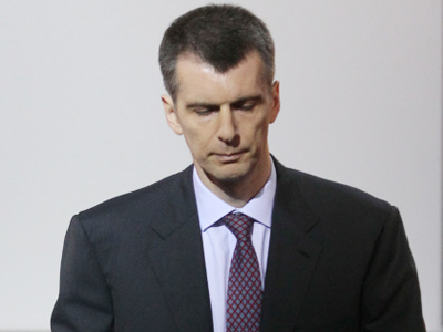 Lost in accounting: Right Cause and Mikhail Prokhorov