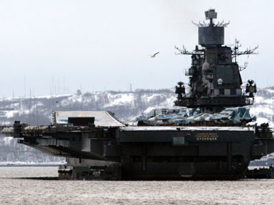 Russian Navy to be decked out with flattops