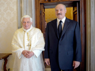 Aleksandr Lukashenko's first European destination: the Vatican
