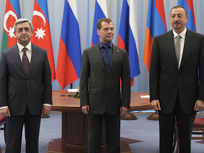Leaders of Azerbaijan, Armenia discuss Nagorno-Karabakh settlement in Russia