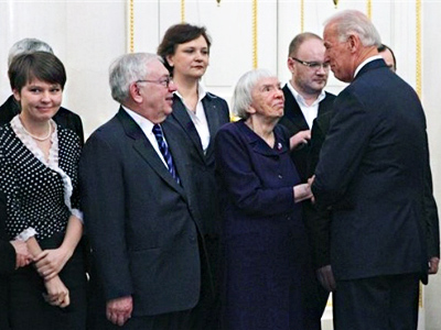 Biden pitches democracy with Russia's rights activists