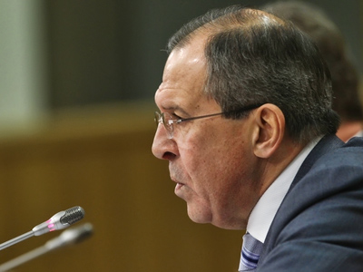 Global political problems must not be solved by force, says Russian foreign minister