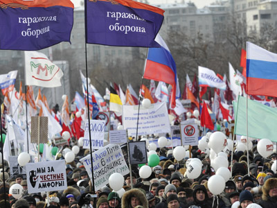 Protesters free to march but not camp – Moscow mayor