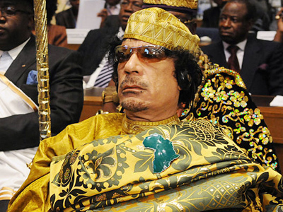 Libya’s Gaddafi hunting for enemies and friends alike
