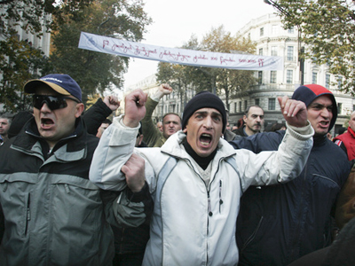 Georgian Supreme Court sides with opposition over law on public gathering case