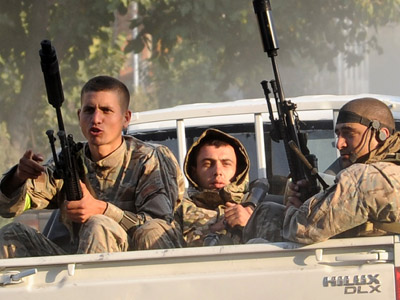Georgian police reportedly eliminate terrorists on Russian border