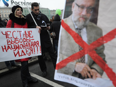 Russia’s Human Rights Council says election commission boss should go