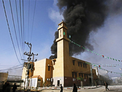 'Israeli air strikes represent massive violations of international law'